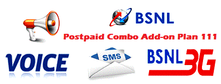 bsnl postpaid combo add on plan111