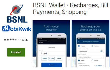 bsnl mobikwik wallet offer