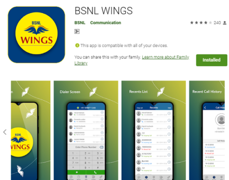 bsnl wings app
