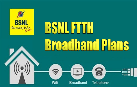 BSNL FTTH PLANS AND OFFERS
