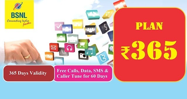 Bsnl 365 Validity Recharge Plan The Most Economical Prepaid Mobile Plan With 1 Year Validity Keralatelecom Info