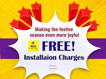 bsnl free installation charge offer