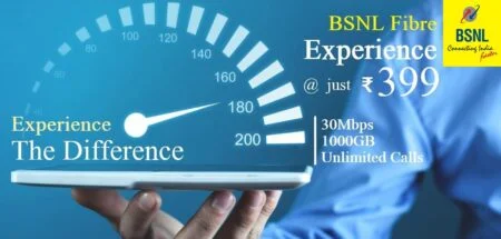 BSNL FTTH Bill payment is now allowed through Outsourced CSCs