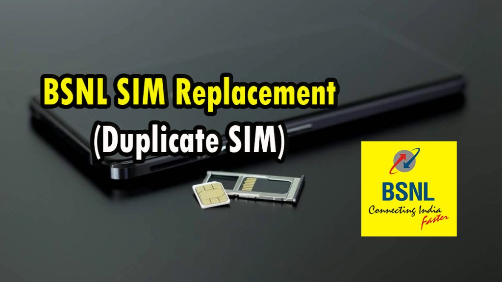 bsnl duplicate sim