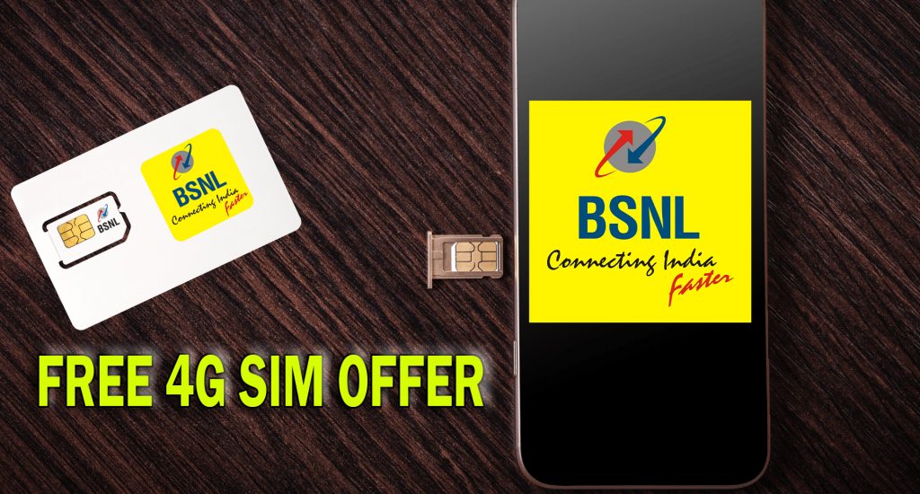 bsnl free 4g sim card offer