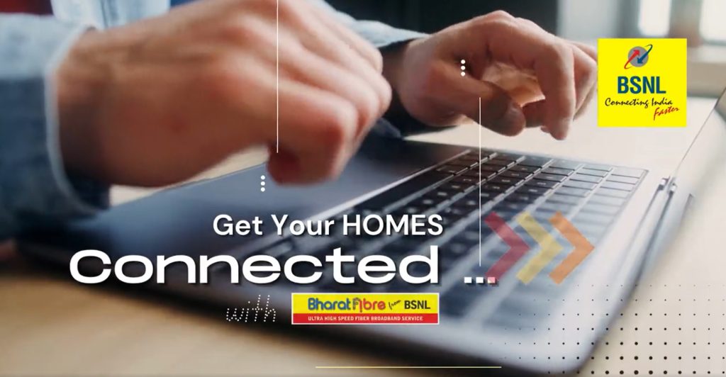 bsnl ftth get your homes connected